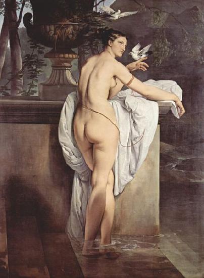 Francesco Hayez The Ballerina Carlotta Chabert as Venus oil painting image